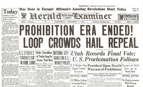 Prohibition Repealed!